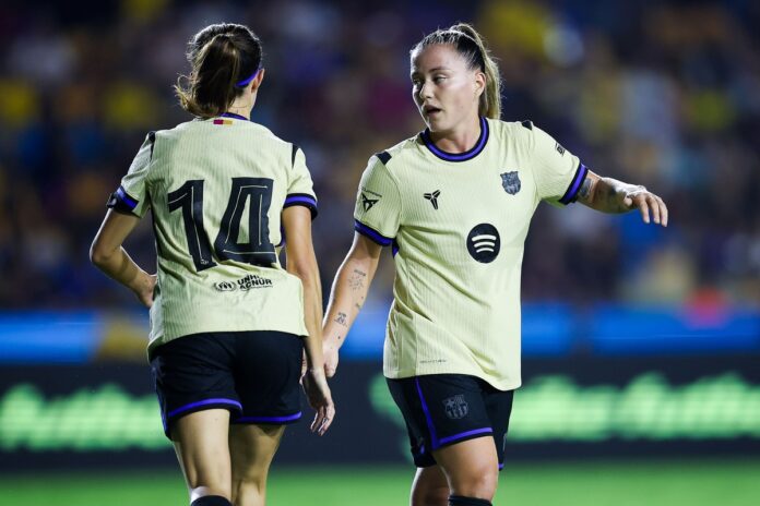 l'equipe féminine du barca