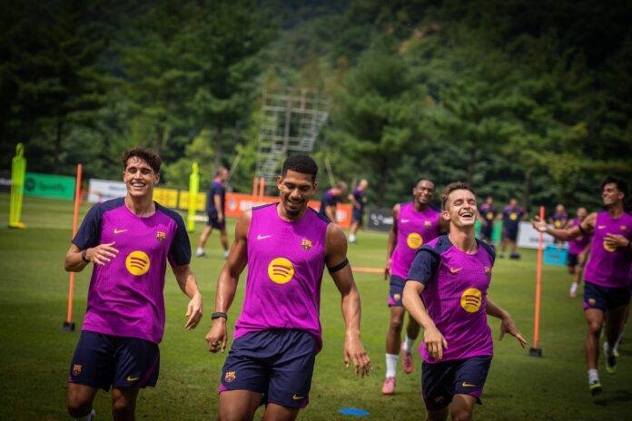 ronald araujo nouveau capitaine