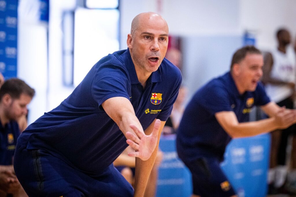 coach du barca basket
