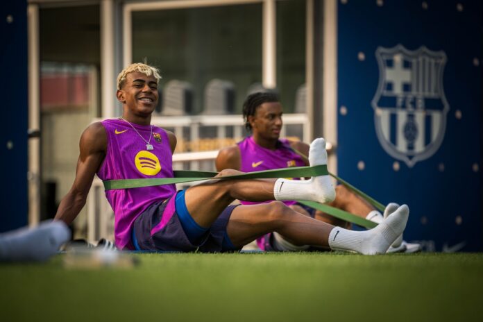 Lamine Yamal au barca