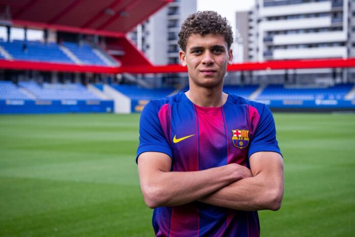 Hamza Abdelkarim au fc barcelone