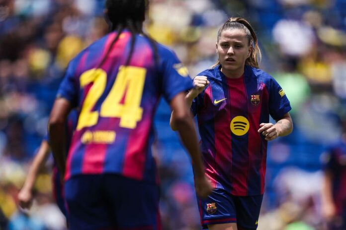 Claudia Pina au FC Barcelone