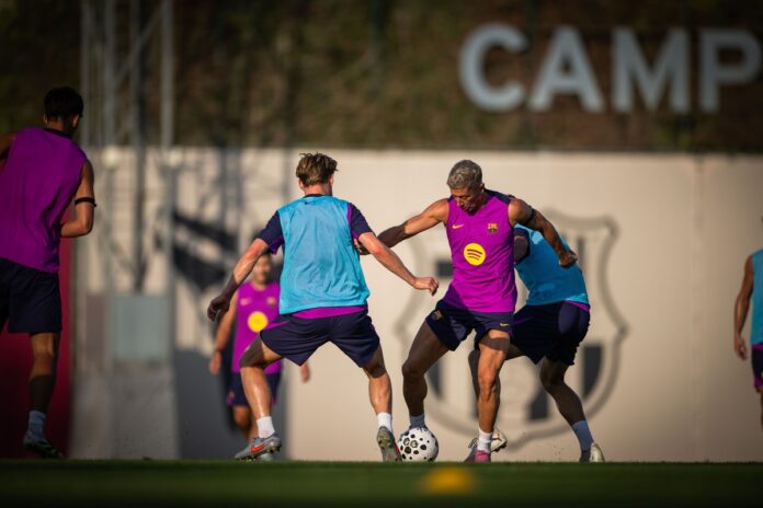 Lewandowski à l'entrainement