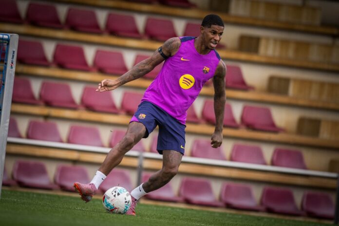 Marcus rashford au fc barcelone