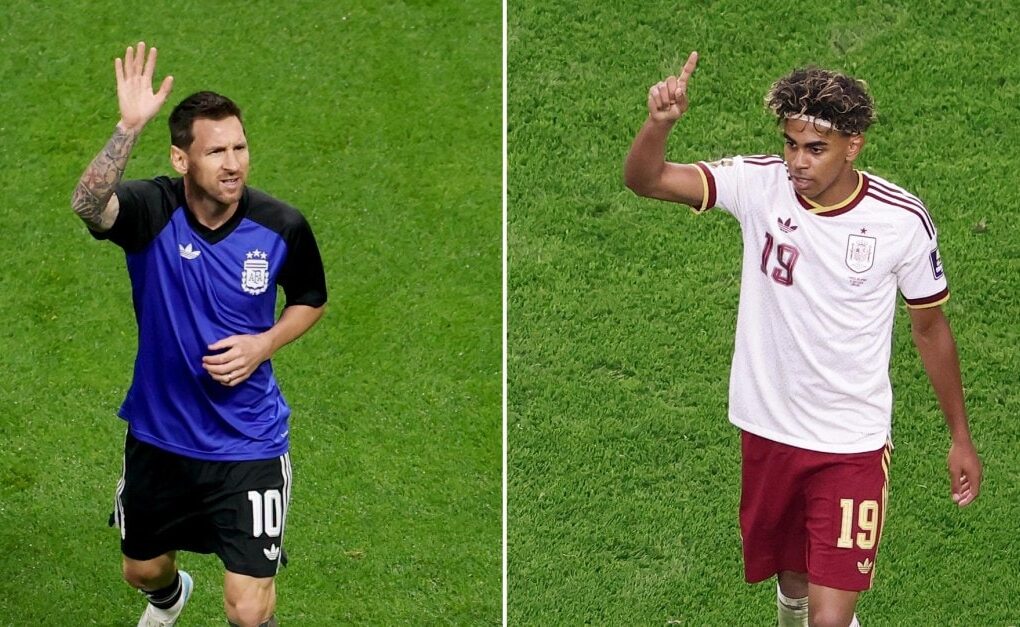Lamine Yamal avec l’Espagne et Lionel Messi avec l’Argentine à l’approche de la finale du Mondial 2026.
