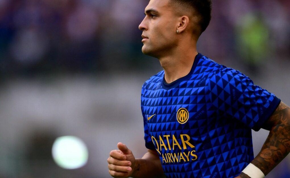 Portrait de Lautaro Martínez, capitaine de l’Inter.