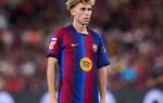 Hansi Flick avec les joueurs du Barça avant la réception du Rayo Vallecano au Camp Nou.