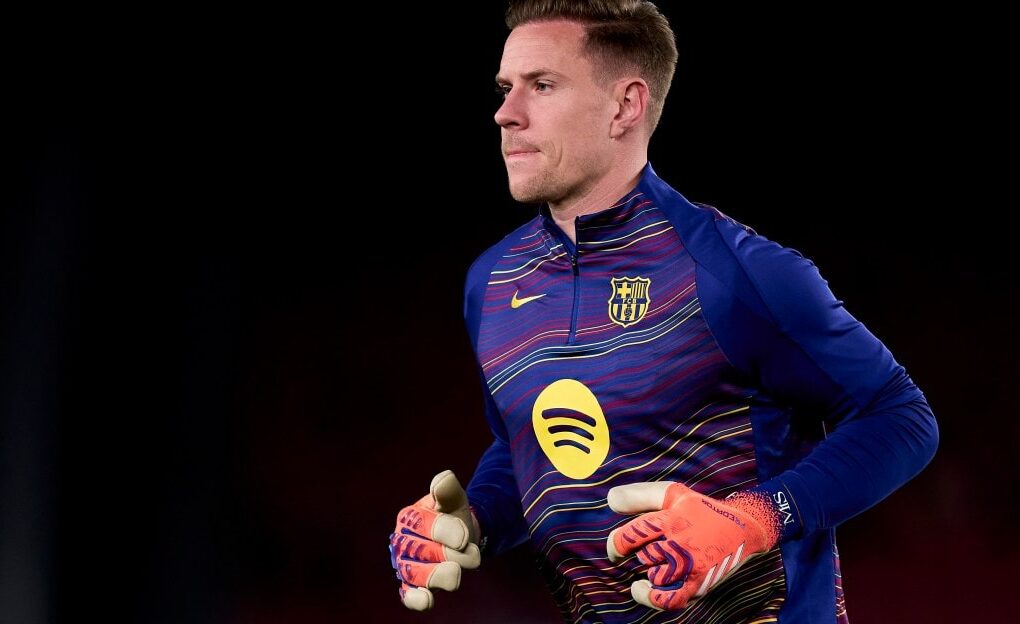 Portrait de Marc-André ter Stegen, prêté par le FC Barcelone à l'Ajax pour une saison.
