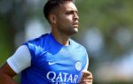 Lautaro Martínez sous le maillot de l’Inter, dont il est le capitaine.