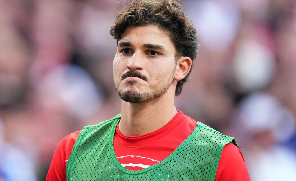 Julián Álvarez avec le maillot de l’Atlético de Madrid.