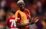 Victor Osimhen lors d’un match avec Galatasaray.