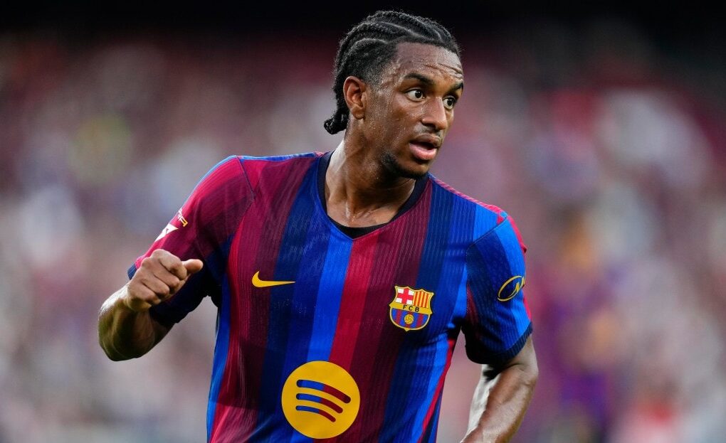 Alejandro Balde sous le maillot du FC Barcelone.