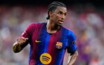 Alejandro Balde sous le maillot du FC Barcelone.