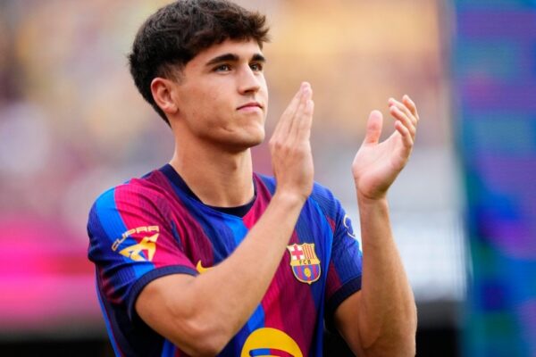 Les joueurs du Barça lors d’un match de Liga au Camp Nou.