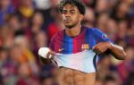 Lamine Yamal sur la pelouse du Camp Nou face à l’Athletic Club.