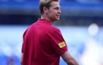 Frenkie de Jong portant le maillot du Barça.