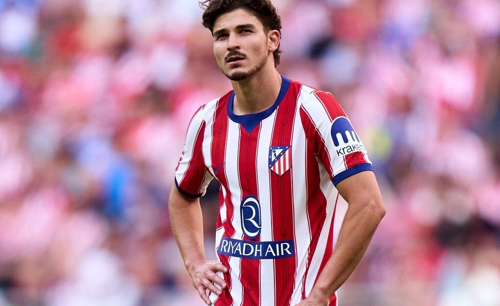 Julián Álvarez pendant une rencontre avec l’Atlético.