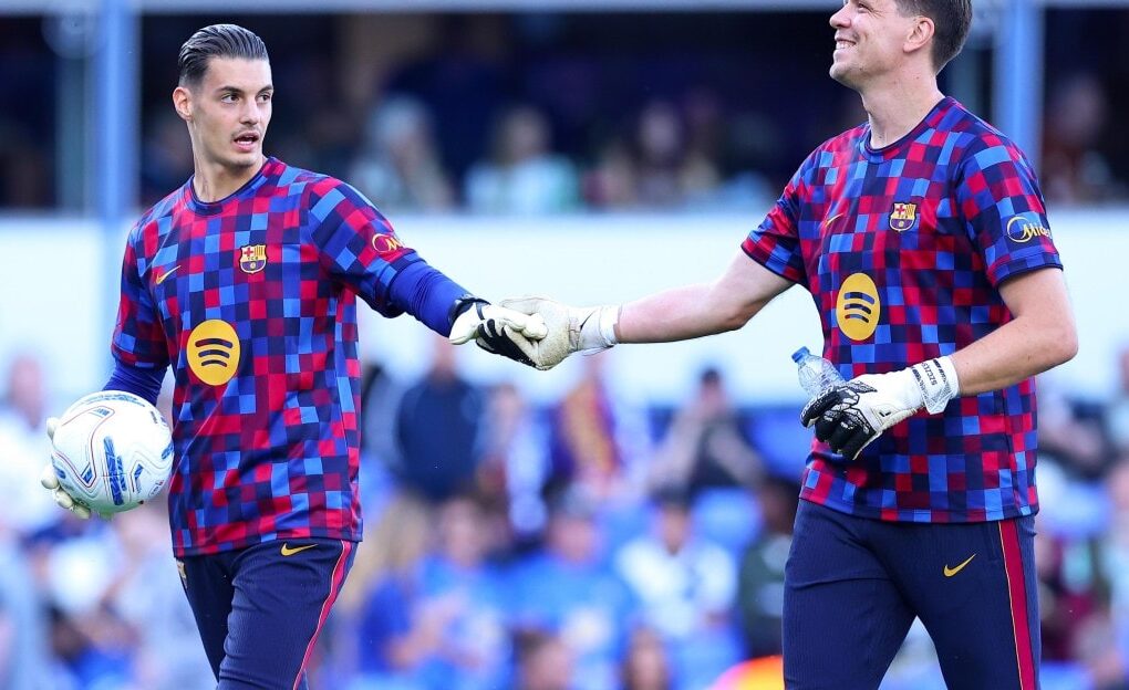 Portrait d’Áron Yaakobishvili, jeune gardien du Barça prêté à Almería.