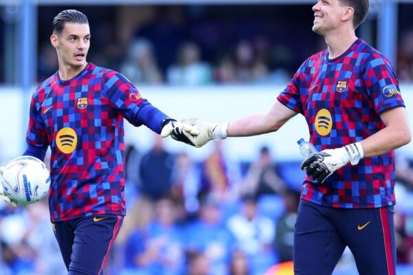 Portrait d’Áron Yaakobishvili, jeune gardien du Barça prêté à Almería.