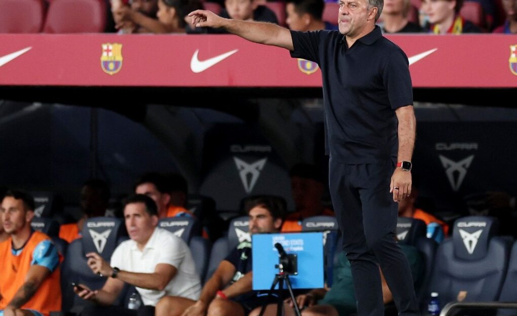 Raphinha sous le maillot du Barça lors du match contre l’Athletic Club.