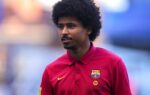 Karim Adeyemi pendant sa première semaine avec le Barça.