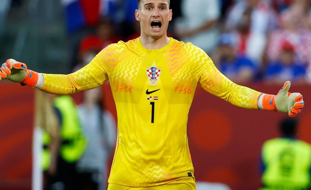 Dominik Livaković, gardien croate recruté par le FC Barcelone.