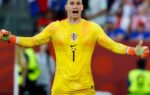 Dominik Livaković, gardien croate recruté par le FC Barcelone.