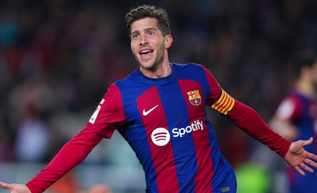 Sergi Roberto, ancien milieu du Barça, avant son départ attendu vers le LA Galaxy.