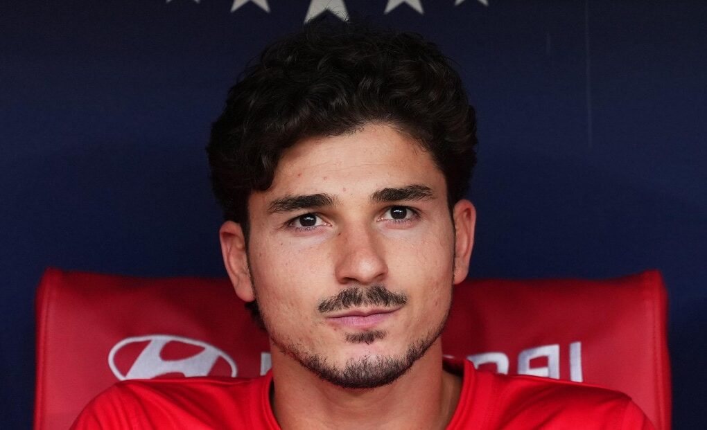 Julián Álvarez sous les couleurs de l’Atlético de Madrid, attaquant ciblé par le Barça.