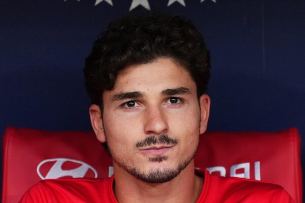 Julián Álvarez sous les couleurs de l’Atlético de Madrid, attaquant ciblé par le Barça.