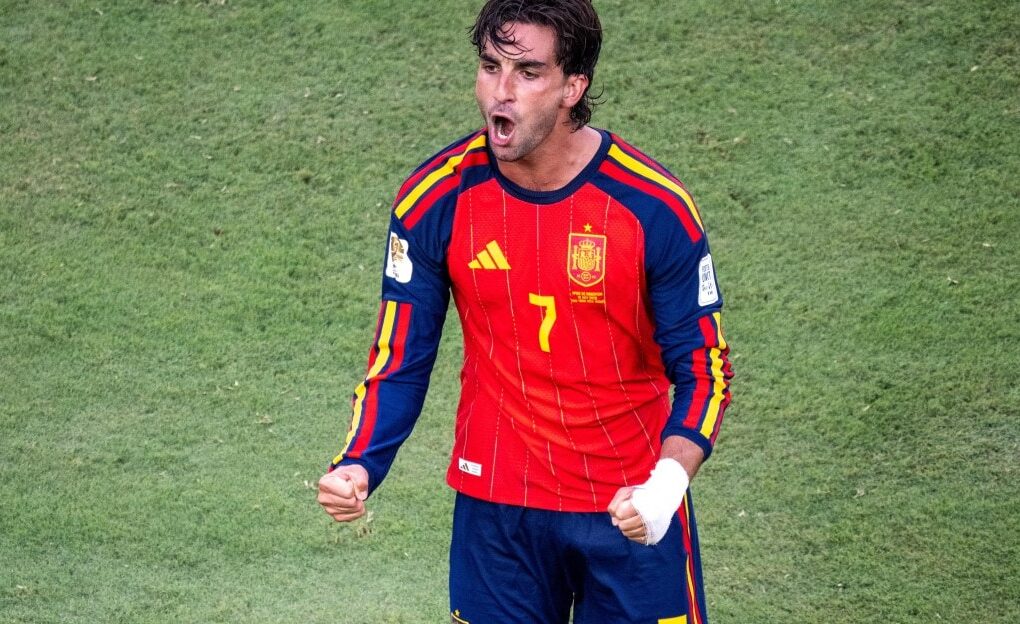 Ferran Torres sous le maillot du Barça lors d'un match.