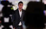 Rodri s’exprime lors de sa présentation comme nouveau joueur du FC Barcelone.