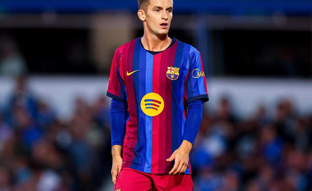 Hansi Flick lors d’une séance d’entraînement du FC Barcelone.