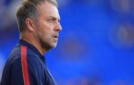 Les joueurs du Barça réunis pendant leur stage d’entraînement en Angleterre.
