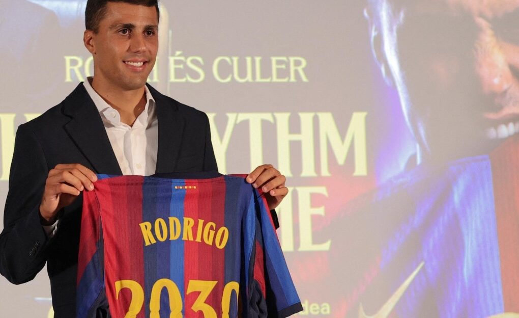 Carles Puyol s’exprimant sur l’arrivée de Rodri au FC Barcelone.
