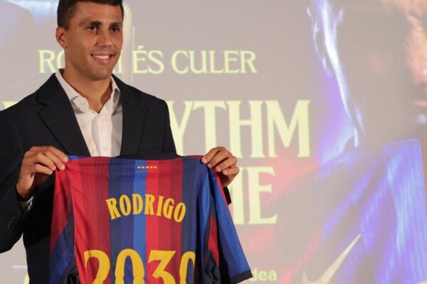 Carles Puyol s’exprimant sur l’arrivée de Rodri au FC Barcelone.