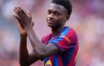 Jesse Bisiwu lors de ses débuts avec le Barça.