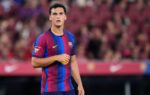 Álvaro Cortés lors de son passage au Barça avant son départ pour le Royal Antwerp.