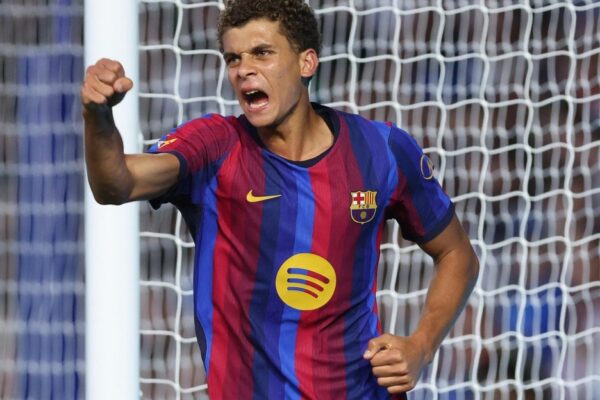Les joueurs du Barça lors du match amical contre Birmingham City à St. Andrew’s.