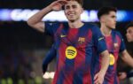 Fermín López sous le maillot du FC Barcelone.