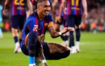 Une action entre le Barça et l'Athletic Club au Camp Nou lors du succès 2-0 des Blaugrana.
