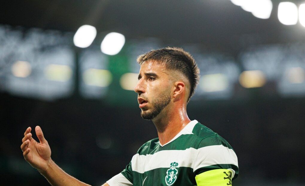 Gonçalo Inácio sous le maillot du Sporting CP lors d’un match.
