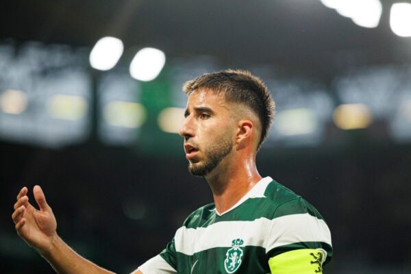 Gonçalo Inácio sous le maillot du Sporting CP lors d’un match.