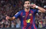 Ferran Torres avec le Barça avant son transfert au Paris Saint-Germain.