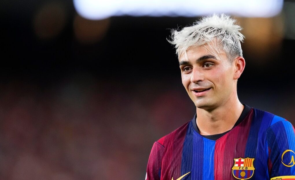 Des joueurs du FC Barcelone sur la pelouse pendant une rencontre de Liga.