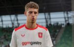 Le défenseur Ruud Nijstad lors d’un match du FC Twente.