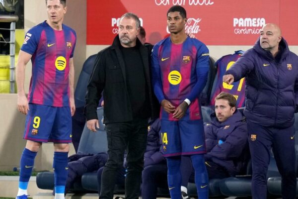 Marcus Rashford avec le Barça pendant la saison 2025-2026.