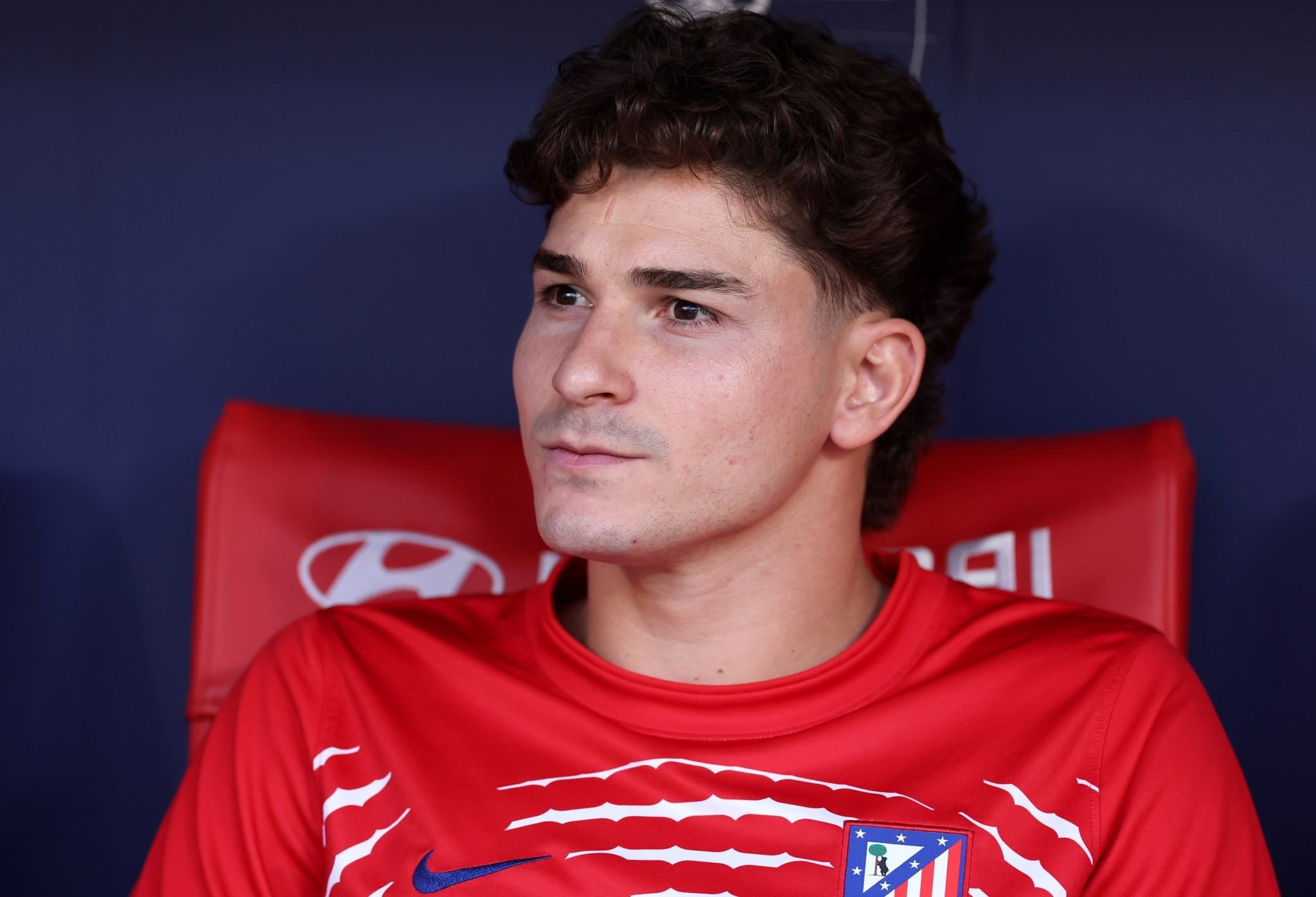 Julián Álvarez, joueur de l’Atlético de Madrid