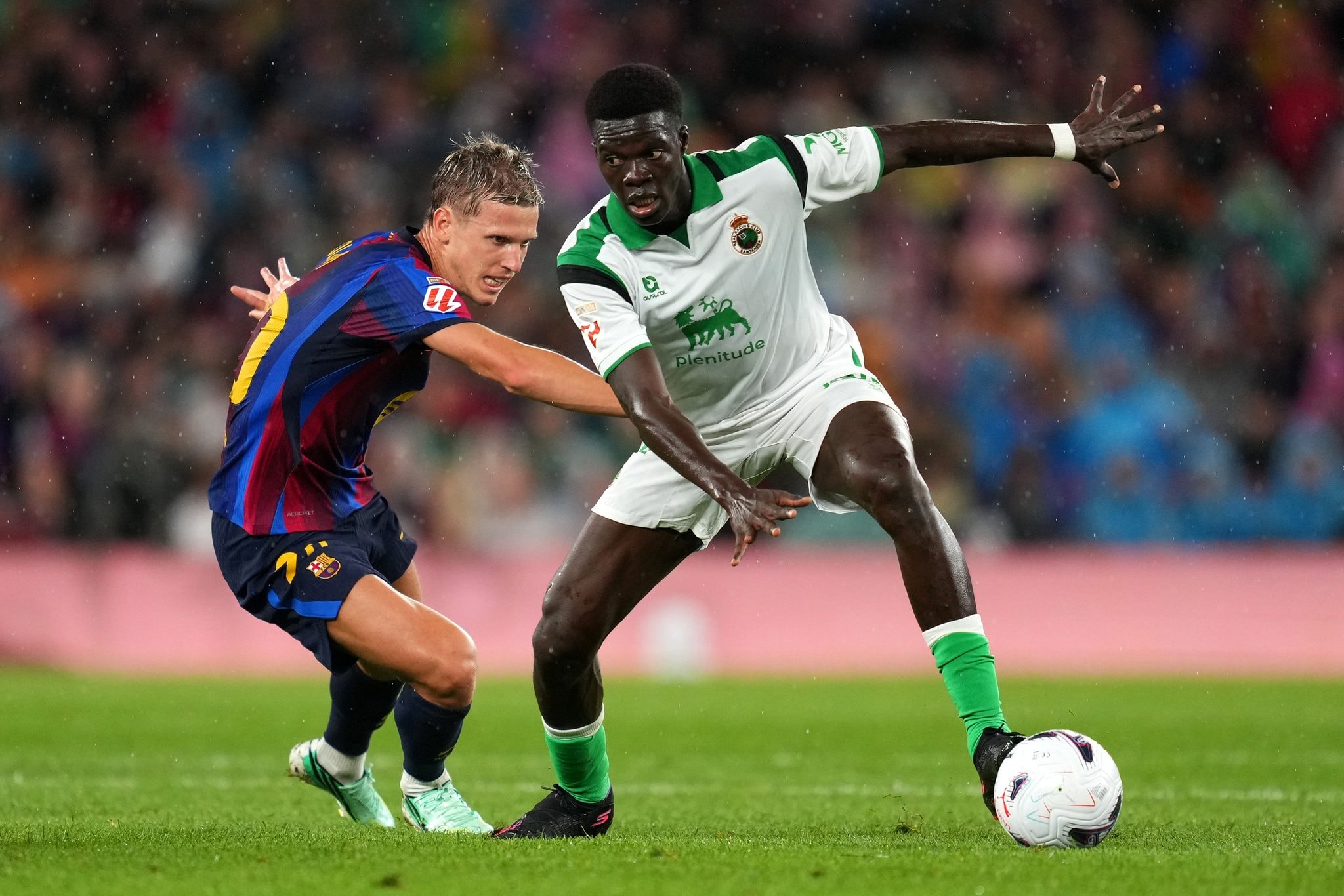 Dani Olmo, joueur du Barça