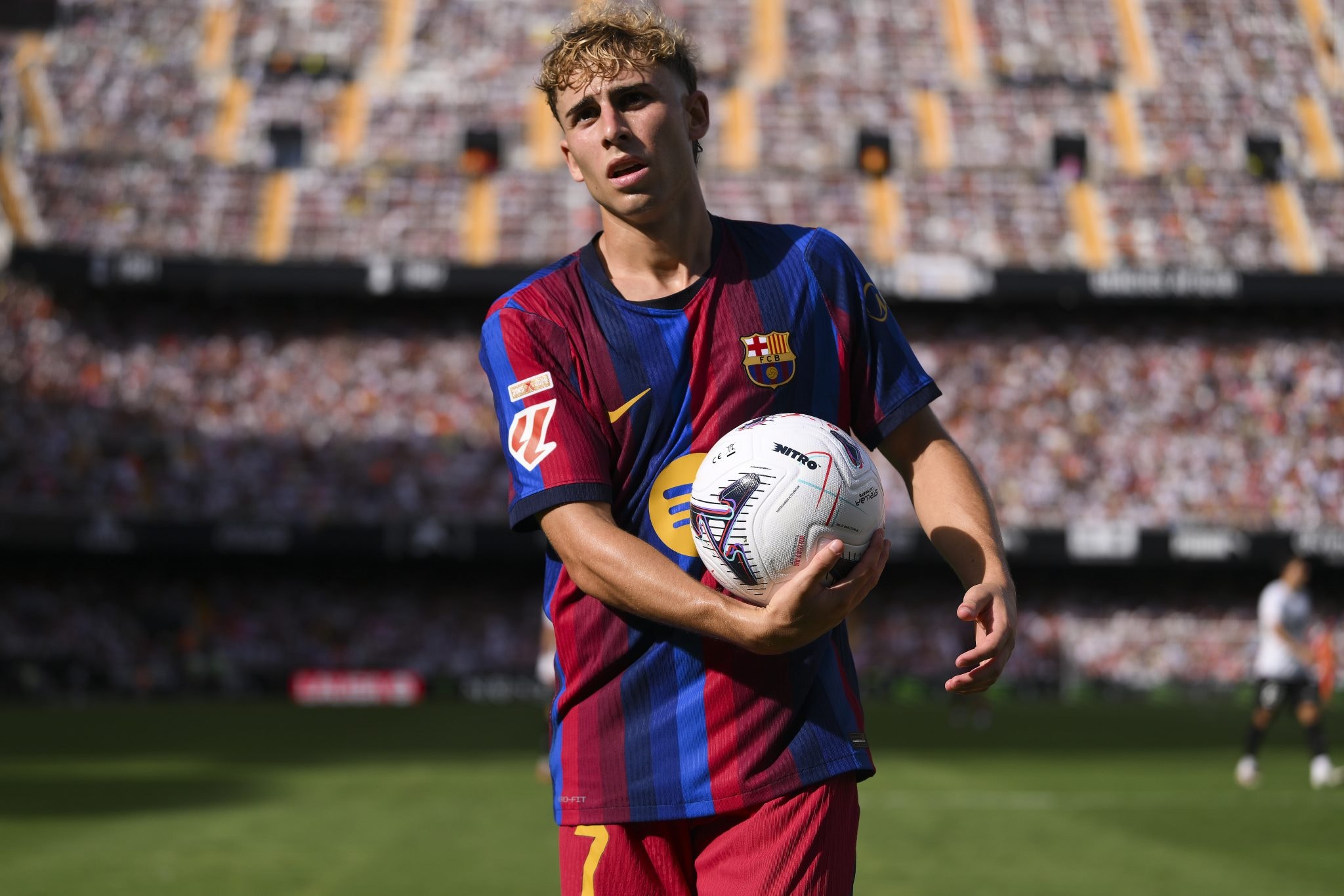 Fermín López du FC Barcelone